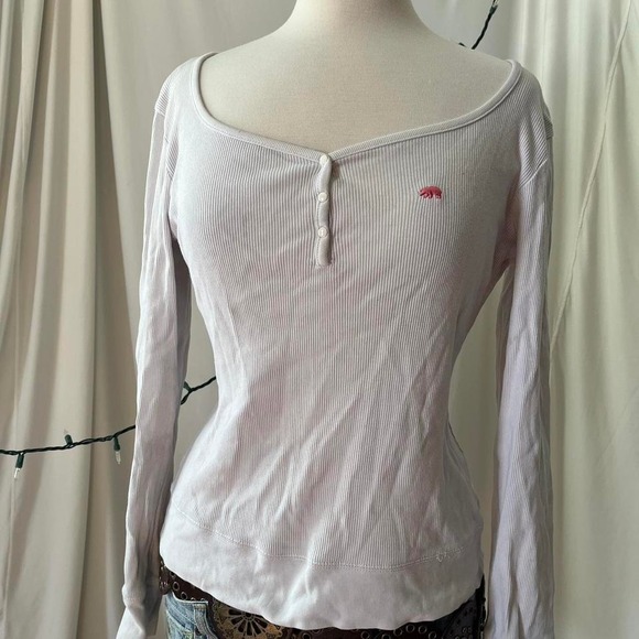 Energie Tops - white henley